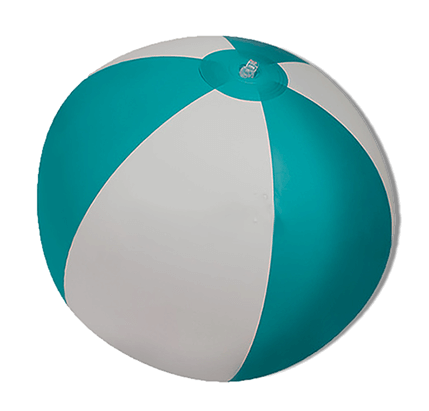 Turquoise beach ball