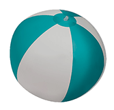 Turquoise beach ball